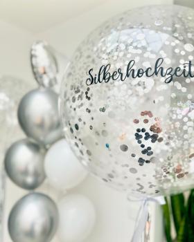 Personalisierter Bubble - Konfettiballon - ca. 60cm